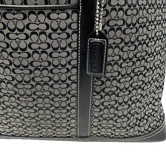 Coach Signature C Logo Business Satchel Tote Bag Mini C  Signature - Picture 10 of 16